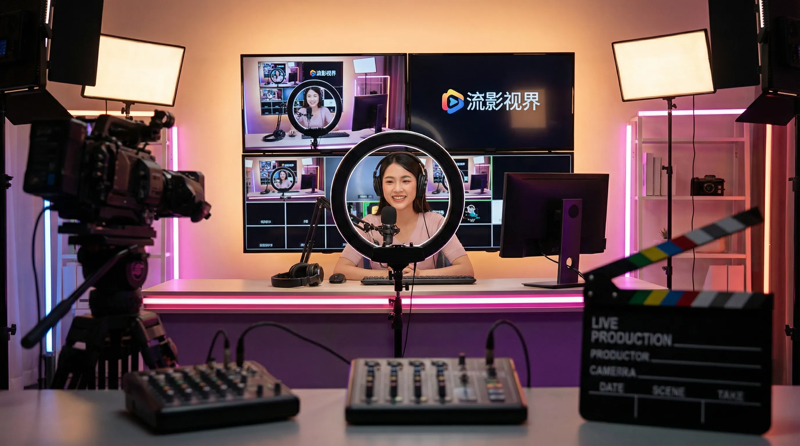 日本三级影视传媒平台宣传横幅